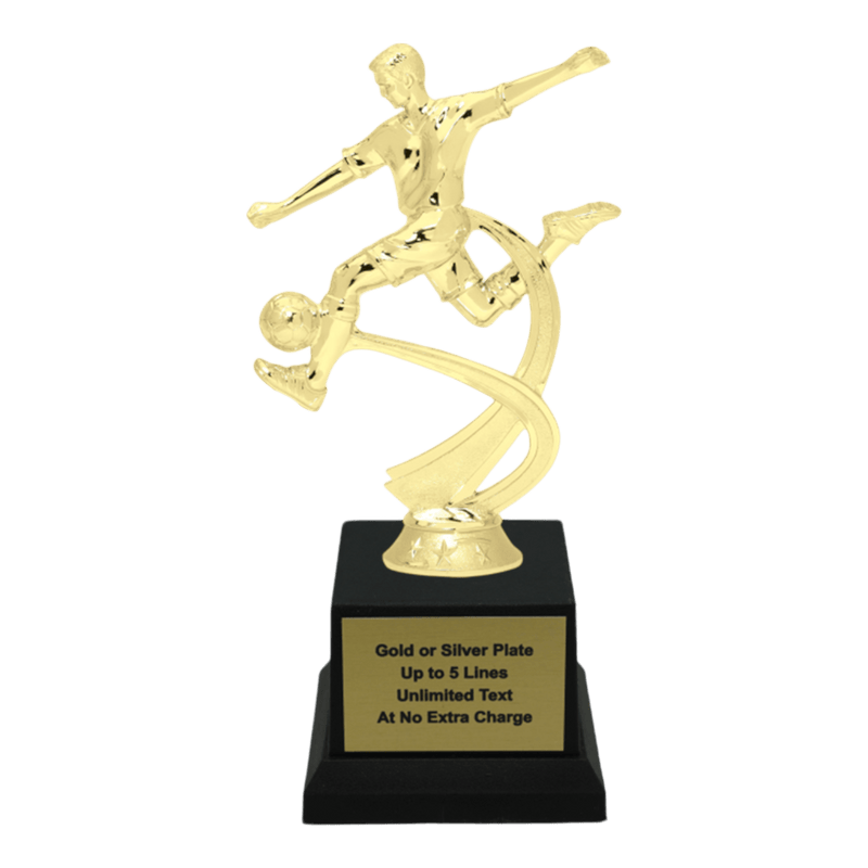 Custom Soccer Trophy - Type A1 Series 2MF4518 - Anderson Trophy Co.