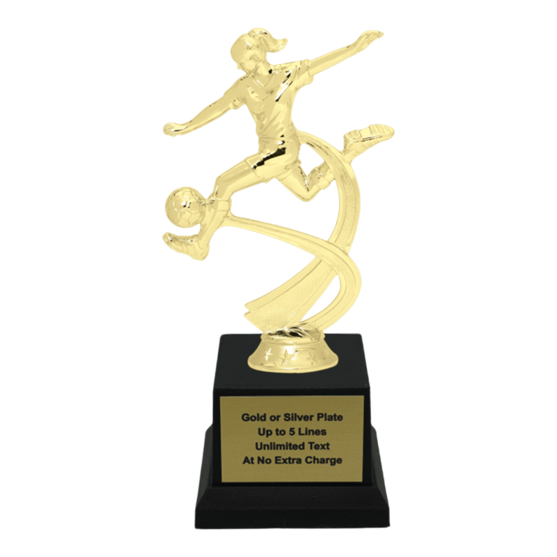 Custom Soccer Trophy - Type A1 Series 2MF4518 - Anderson Trophy Co.