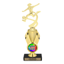 Custom Soccer Trophy - Type B Series 2MF4518/342655 - Anderson Trophy Co.