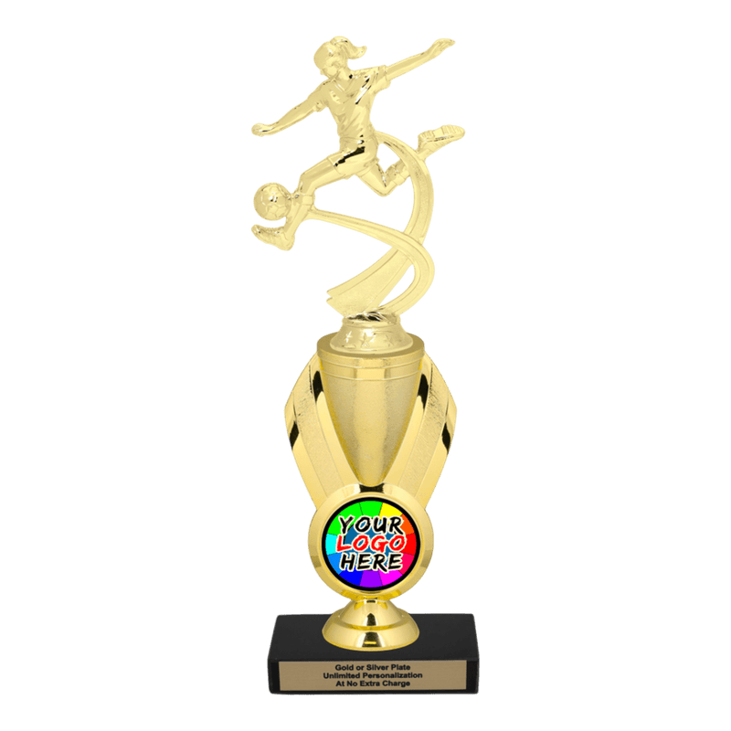 Custom Soccer Trophy - Type B Series 2MF4518/342655 - Anderson Trophy Co.