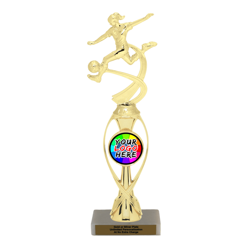 Custom Soccer Trophy - Type B Series 2MF4518/36013 - Anderson Trophy Co.