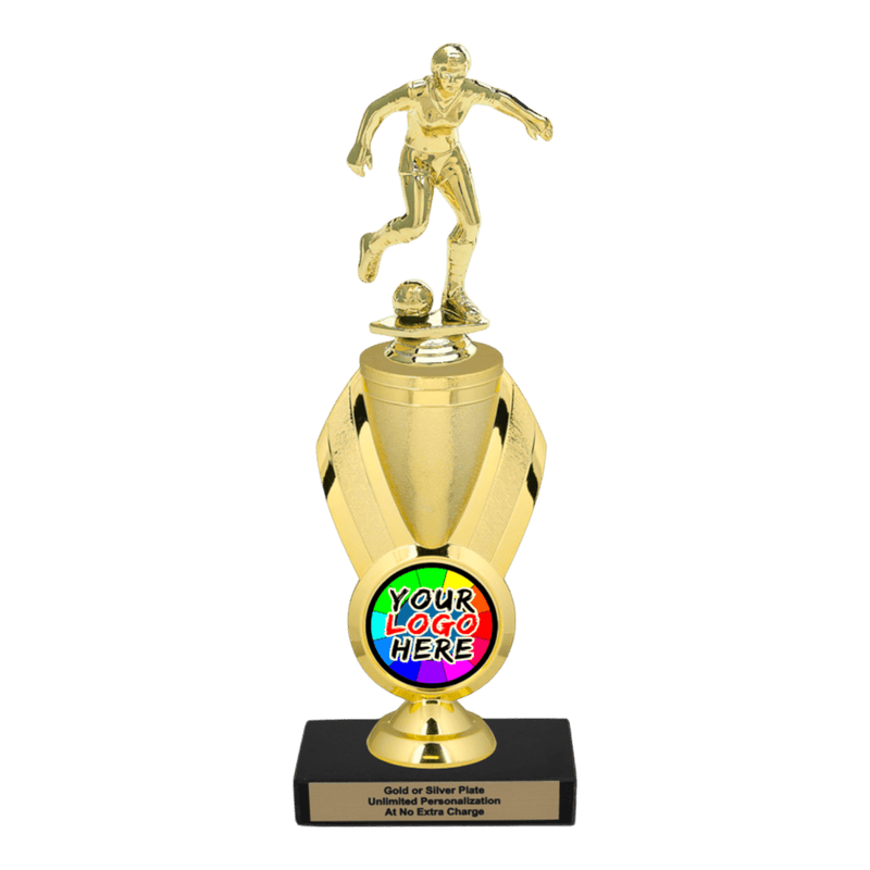 Custom Soccer Trophy - Type B Series 3515/342655 - Anderson Trophy Co.