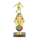 Custom Soccer Trophy - Type B Series 3515/342655 - Anderson Trophy Co.