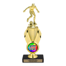 Custom Soccer Trophy - Type B Series 3515/342655 - Anderson Trophy Co.