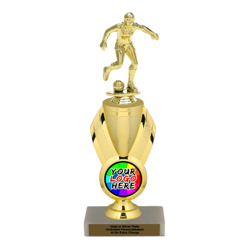 Custom Soccer Trophy - Type B Series 3515/342655 - Anderson Trophy Co.