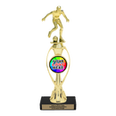 Custom Soccer Trophy - Type B Series 3515/36013 - Anderson Trophy Co.