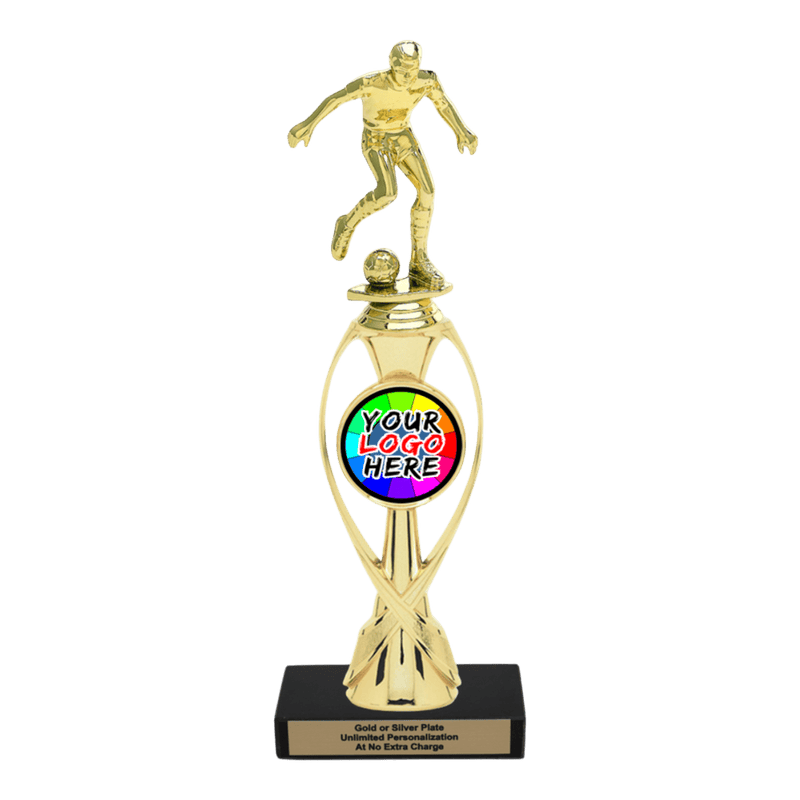 Custom Soccer Trophy - Type B Series 3515/36013 - Anderson Trophy Co.