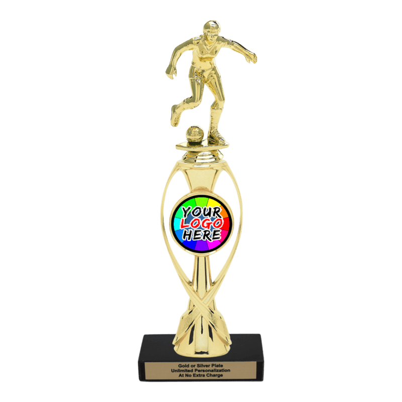 Custom Soccer Trophy - Type B Series 3515/36013 - Anderson Trophy Co.