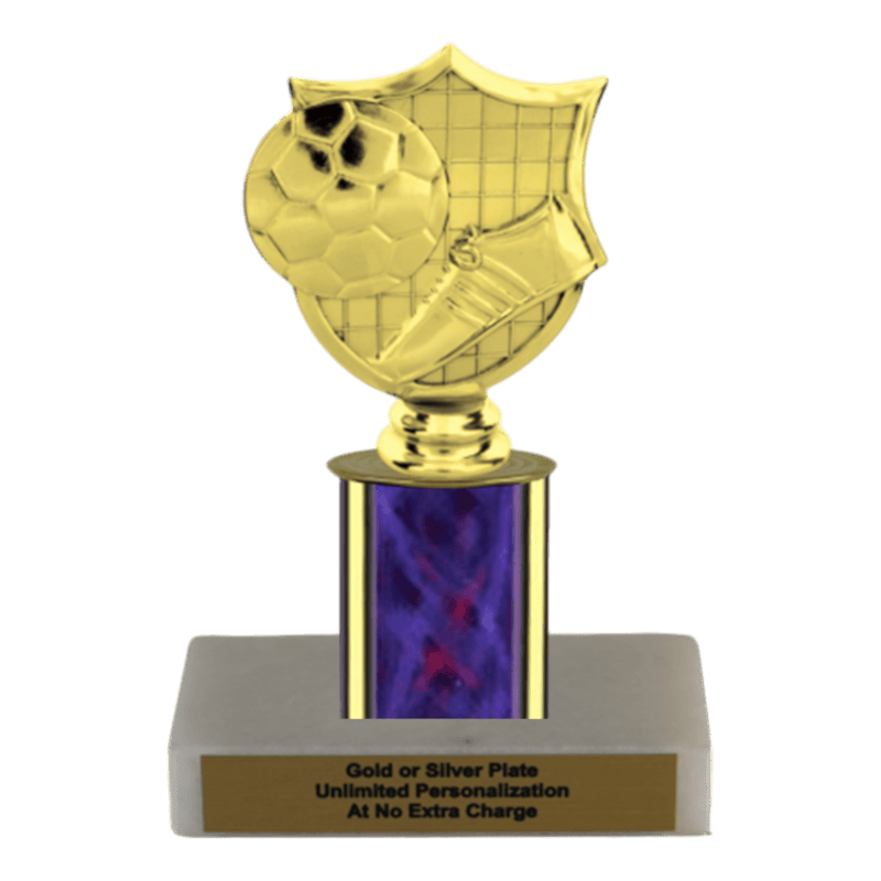 Custom Soccer Trophy - Type C Series 1RP80884 - Anderson Trophy Co.