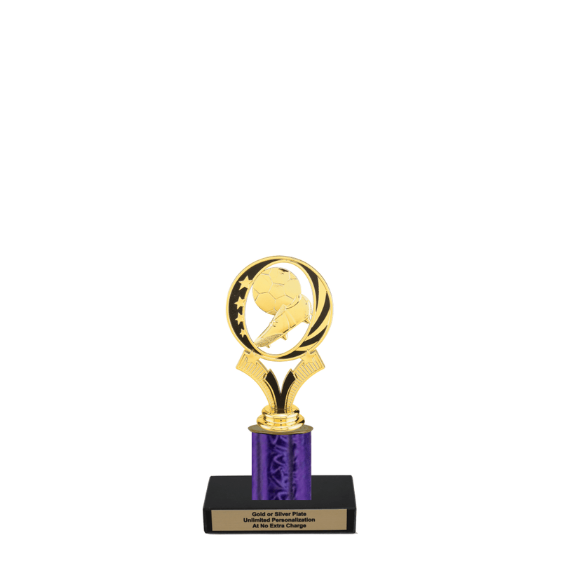 Custom Soccer Trophy - Type C Series 1RP90815 - Anderson Trophy Co.