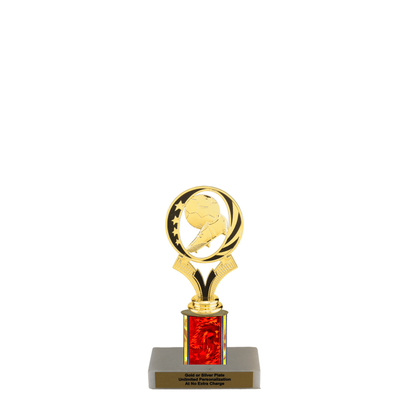 Custom Soccer Trophy - Type C Series 1RP90815 - Anderson Trophy Co.