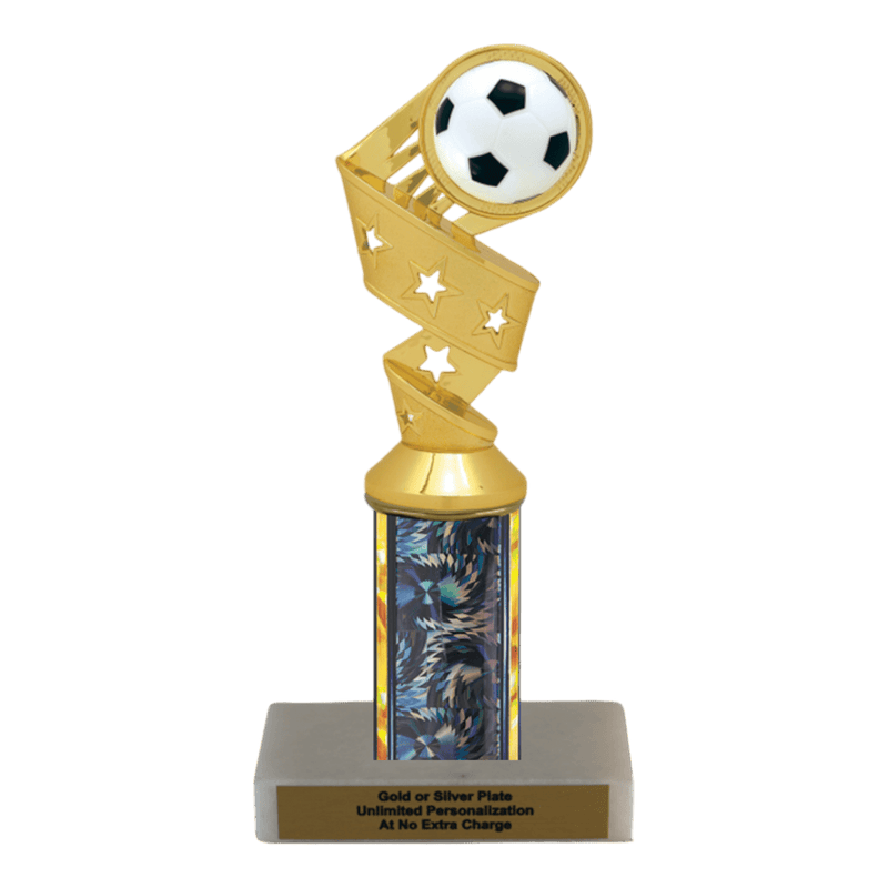 Custom Soccer Trophy - Type C Series 1RP91616 - Anderson Trophy Co.