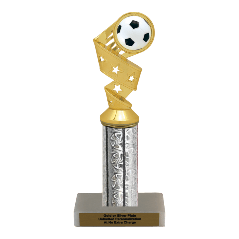 Custom Soccer Trophy - Type C Series 1RP91616 - Anderson Trophy Co.