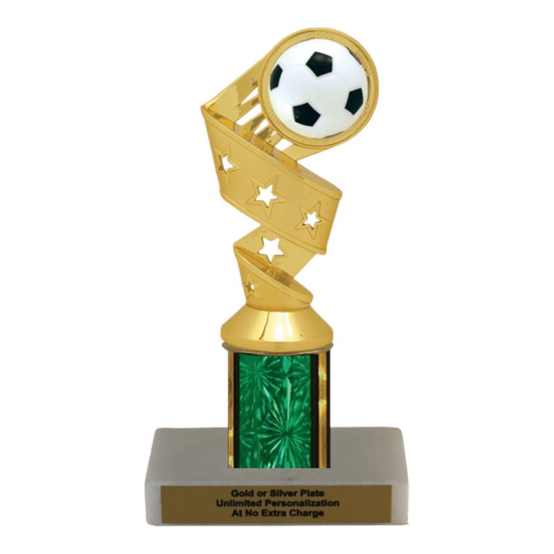 Custom Soccer Trophy - Type C Series 1RP91616 - Anderson Trophy Co.