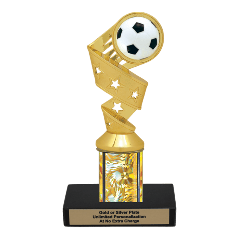 Custom Soccer Trophy - Type C Series 1RP91616 - Anderson Trophy Co.