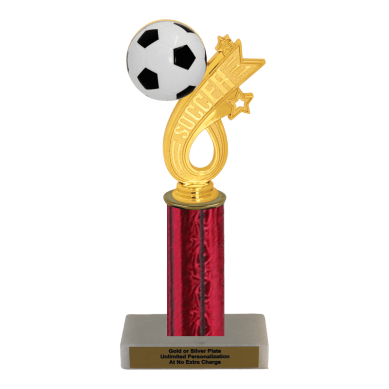 Custom Soccer Trophy - Type C Series 1RP92086 - Anderson Trophy Co.