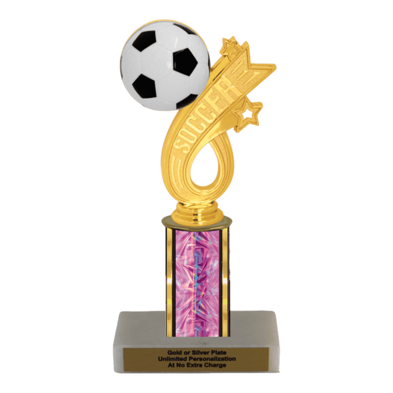 Custom Soccer Trophy - Type C Series 1RP92086 - Anderson Trophy Co.