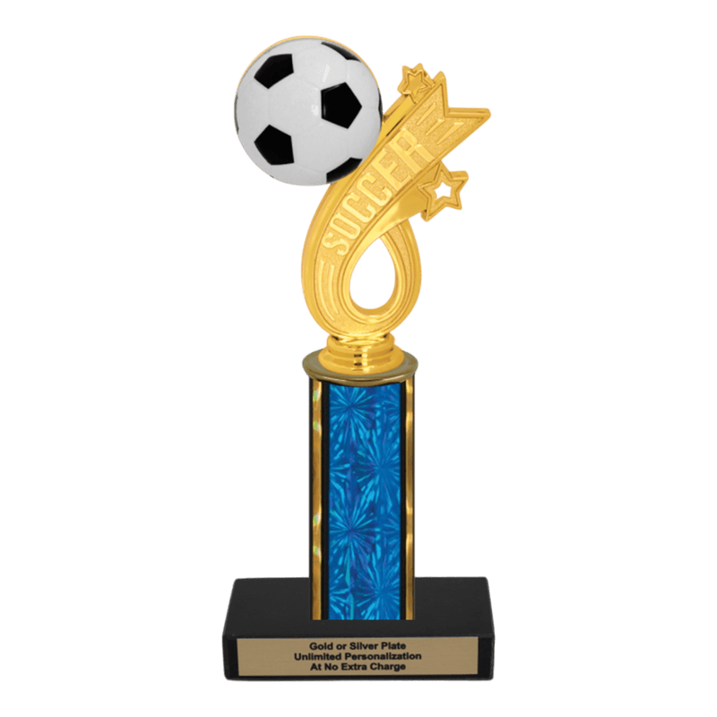 Custom Soccer Trophy - Type C Series 1RP92086 - Anderson Trophy Co.