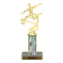 Custom Soccer Trophy - Type C Series 2MF4518 - Anderson Trophy Co.