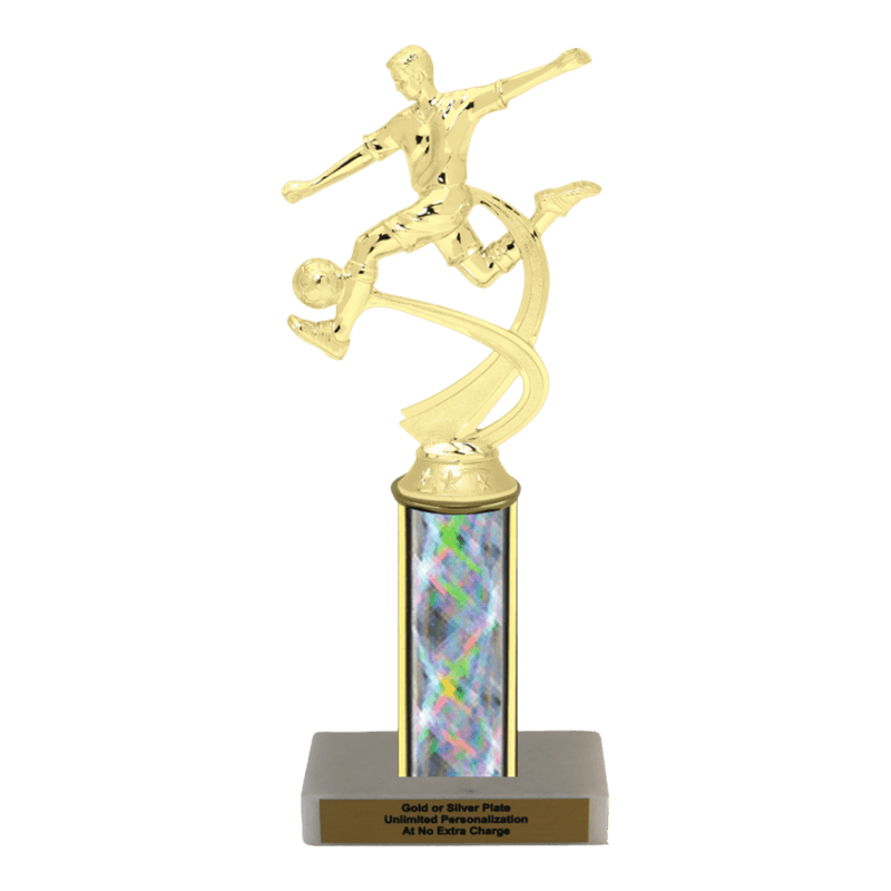 Custom Soccer Trophy - Type C Series 2MF4518 - Anderson Trophy Co.