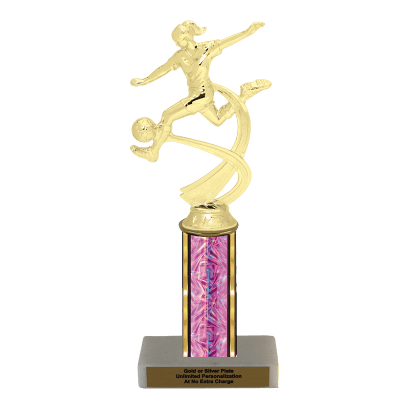 Custom Soccer Trophy - Type C Series 2MF4518 - Anderson Trophy Co.