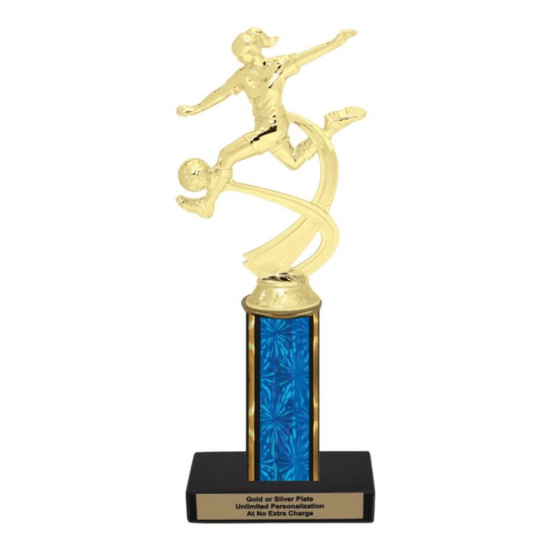 Custom Soccer Trophy - Type C Series 2MF4518 - Anderson Trophy Co.