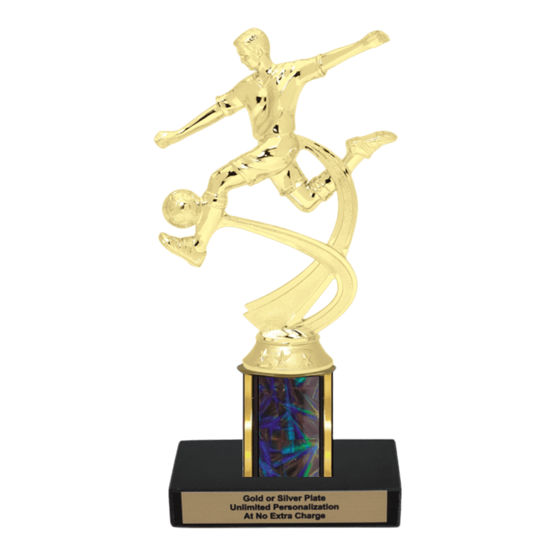 Custom Soccer Trophy - Type C Series 2MF4518 - Anderson Trophy Co.