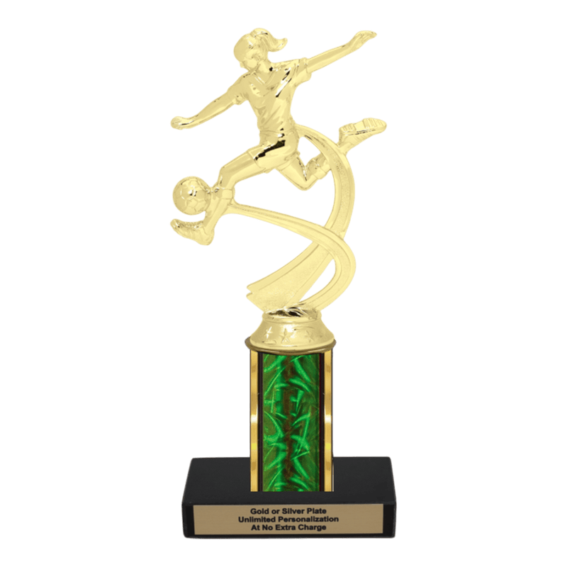 Custom Soccer Trophy - Type C Series 2MF4518 - Anderson Trophy Co.