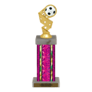 Custom Soccer Trophy - Type F Series 1RP91616 - Anderson Trophy Co.