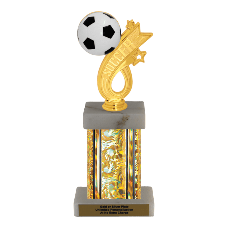 Custom Soccer Trophy - Type F Series 1RP92086 - Anderson Trophy Co.