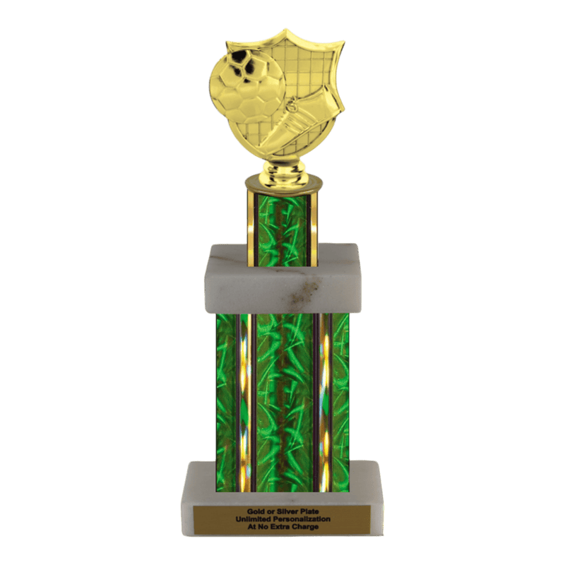 Custom Soccer Trophy - Type G Series 1RP80884 - Anderson Trophy Co.