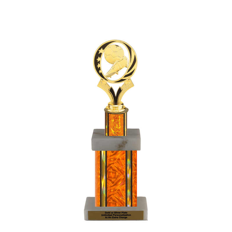 Custom Soccer Trophy - Type G Series 1RP90815 - Anderson Trophy Co.