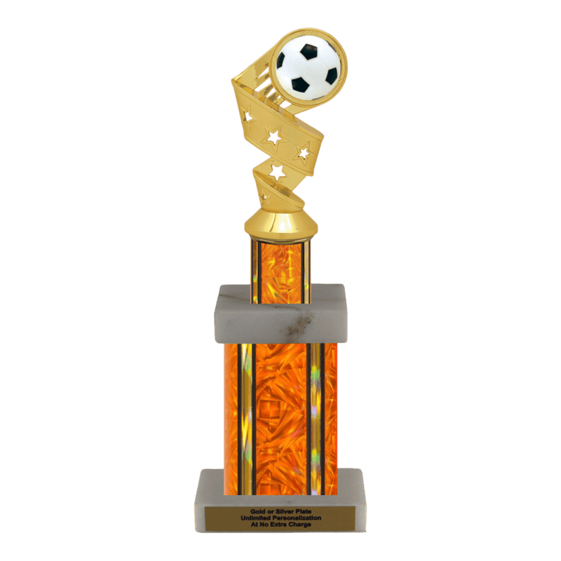 Custom Soccer Trophy - Type G Series 1RP91616 - Anderson Trophy Co.