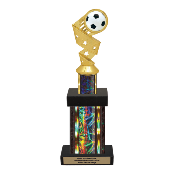 Custom Soccer Trophy - Type G Series 1RP91616 - Anderson Trophy Co.