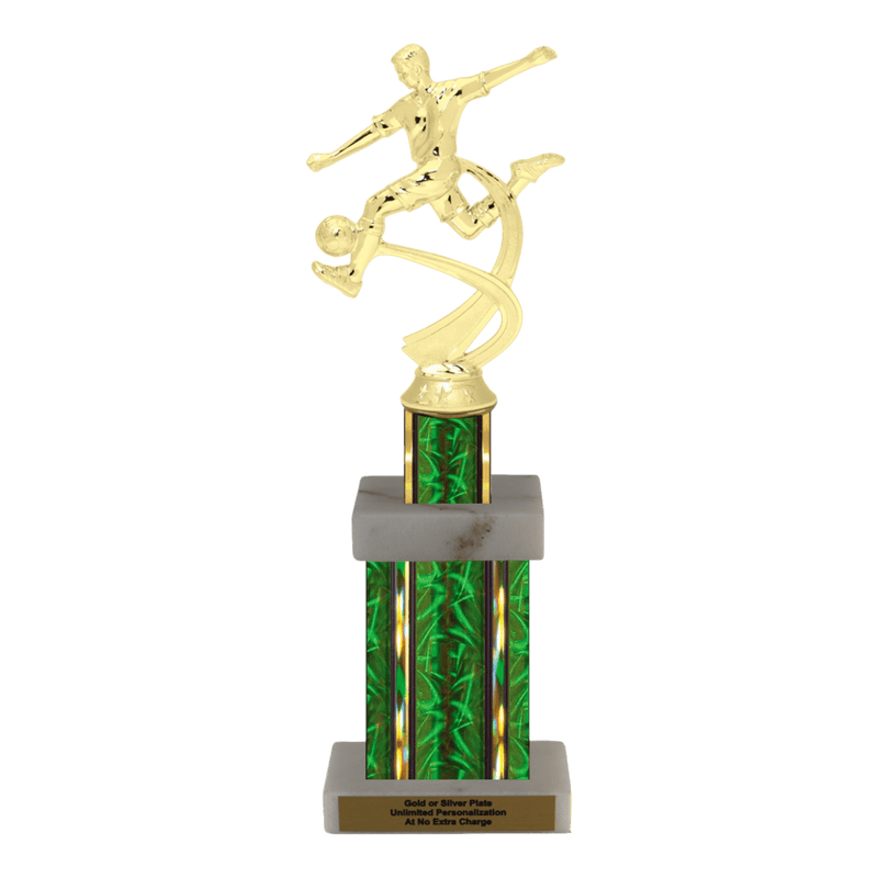 Custom Soccer Trophy - Type G Series 2MF4518 - Anderson Trophy Co.