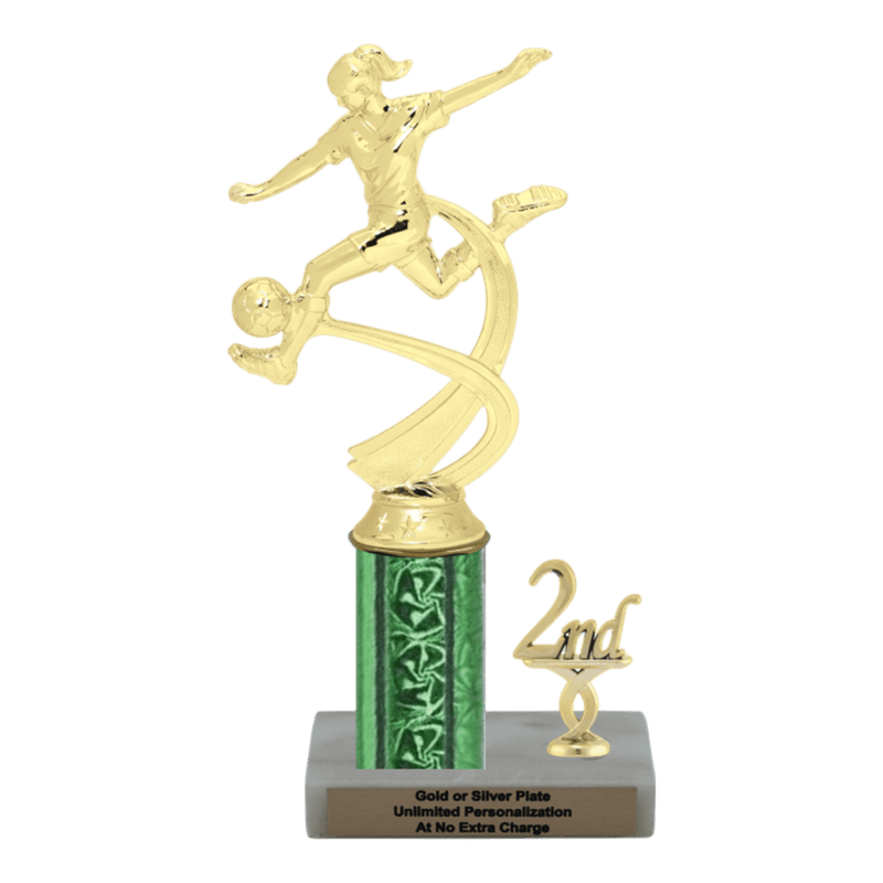 Custom Soccer Trophy - Type L Series 2MF4518 - Anderson Trophy Co.