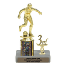 Custom Soccer Trophy - Type L Series 3515 - Anderson Trophy Co.