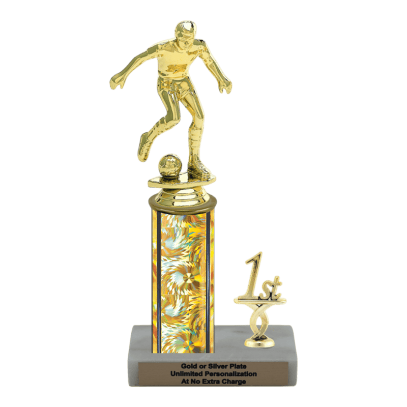 Custom Soccer Trophy - Type L Series 3515 - Anderson Trophy Co.