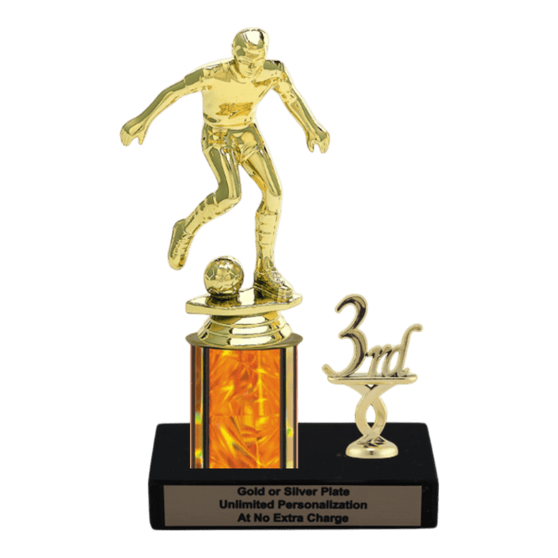 Custom Soccer Trophy - Type L Series 3515 - Anderson Trophy Co.