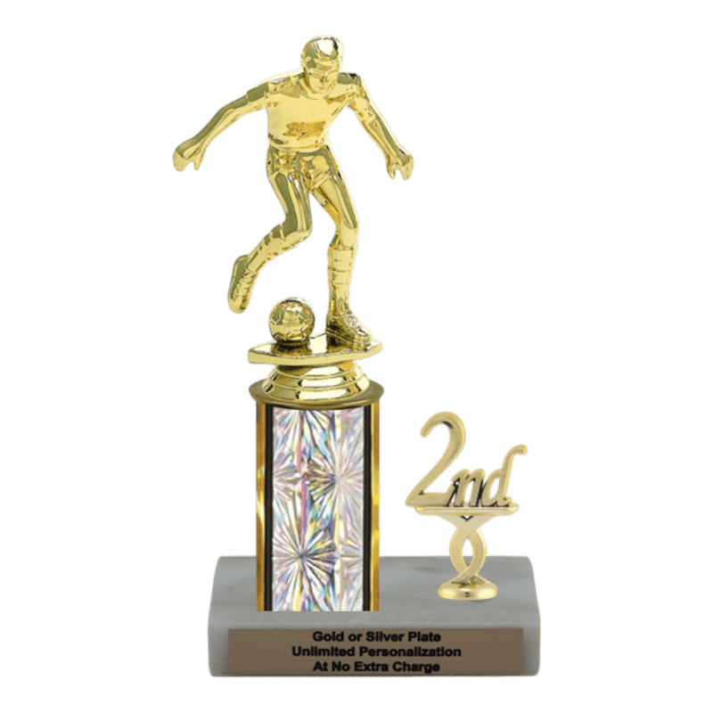 Custom Soccer Trophy - Type L Series 3515 - Anderson Trophy Co.