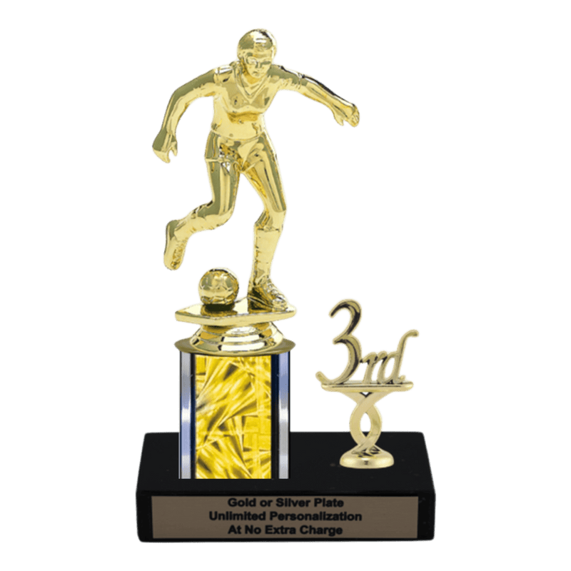 Custom Soccer Trophy - Type L Series 3515 - Anderson Trophy Co.