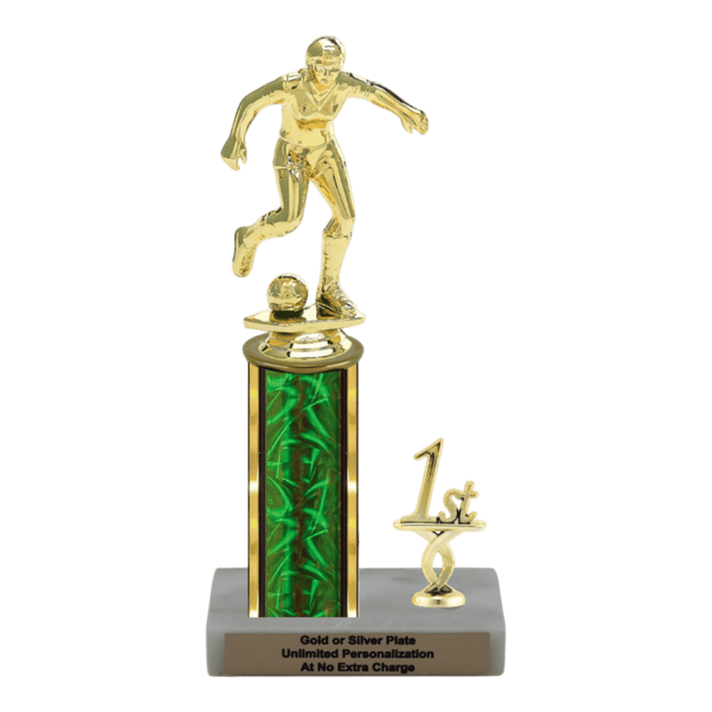 Custom Soccer Trophy - Type L Series 3515 - Anderson Trophy Co.