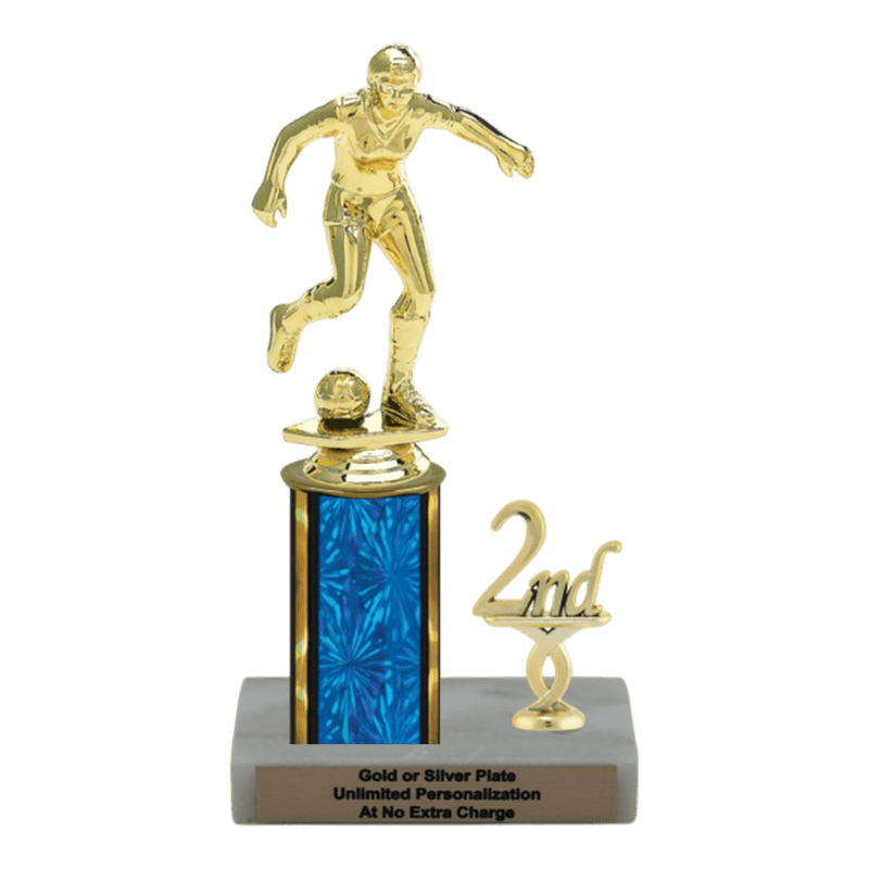 Custom Soccer Trophy - Type L Series 3515 - Anderson Trophy Co.