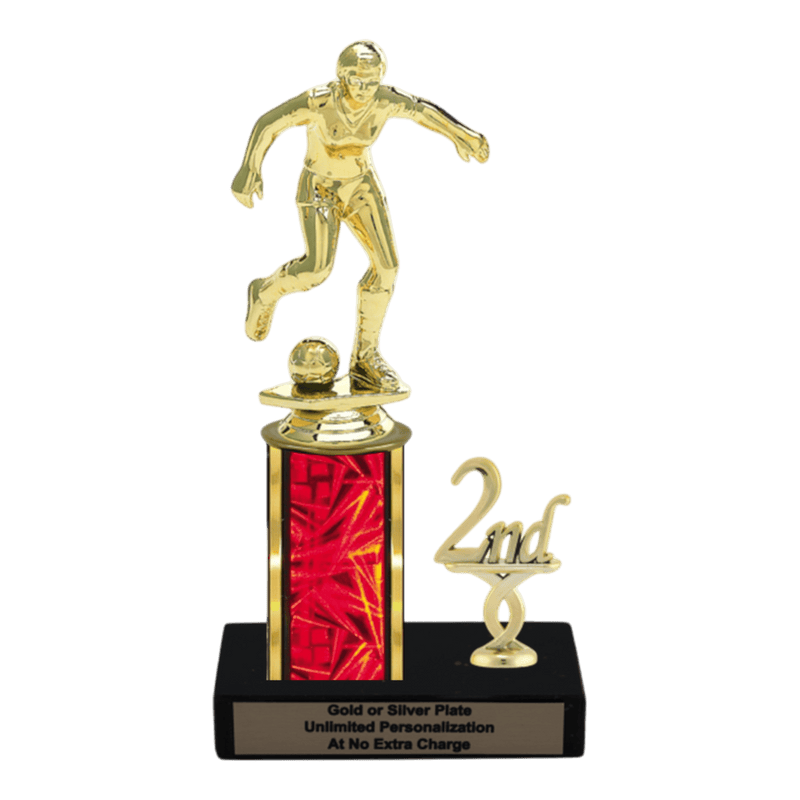 Custom Soccer Trophy - Type L Series 3515 - Anderson Trophy Co.