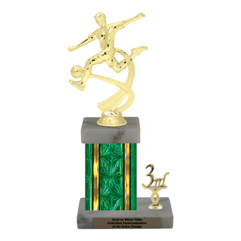 Custom Soccer Trophy - Type N Series 2MF4518 - Anderson Trophy Co.