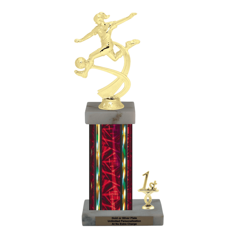 Custom Soccer Trophy - Type N Series 2MF4518 - Anderson Trophy Co.