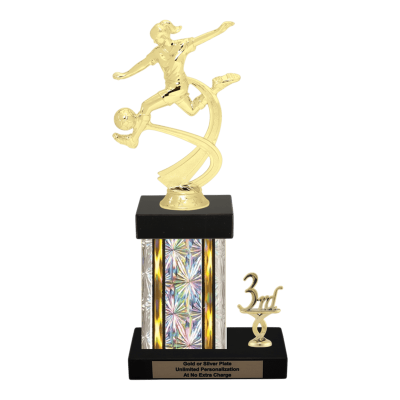 Custom Soccer Trophy - Type N Series 2MF4518 - Anderson Trophy Co.