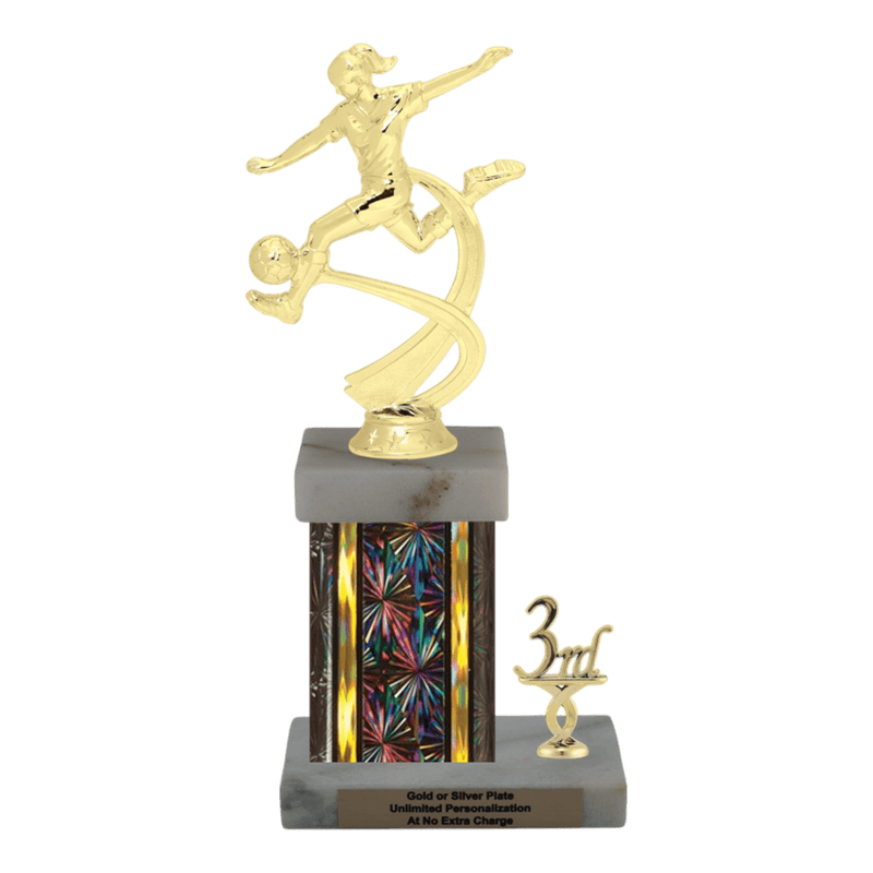 Custom Soccer Trophy - Type N Series 2MF4518 - Anderson Trophy Co.