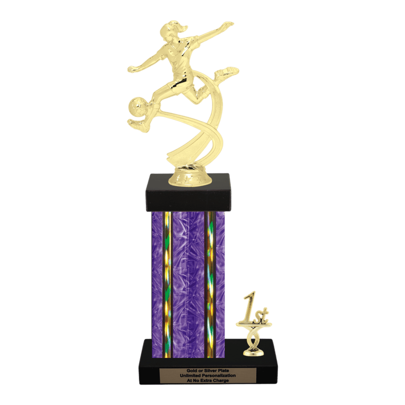 Custom Soccer Trophy - Type N Series 2MF4518 - Anderson Trophy Co.