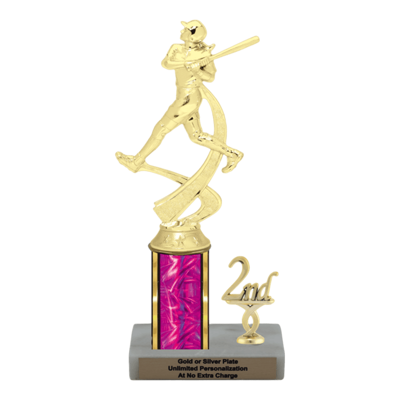 Custom Softball Trophy - Type L Series 2MF4502 - Anderson Trophy Co.